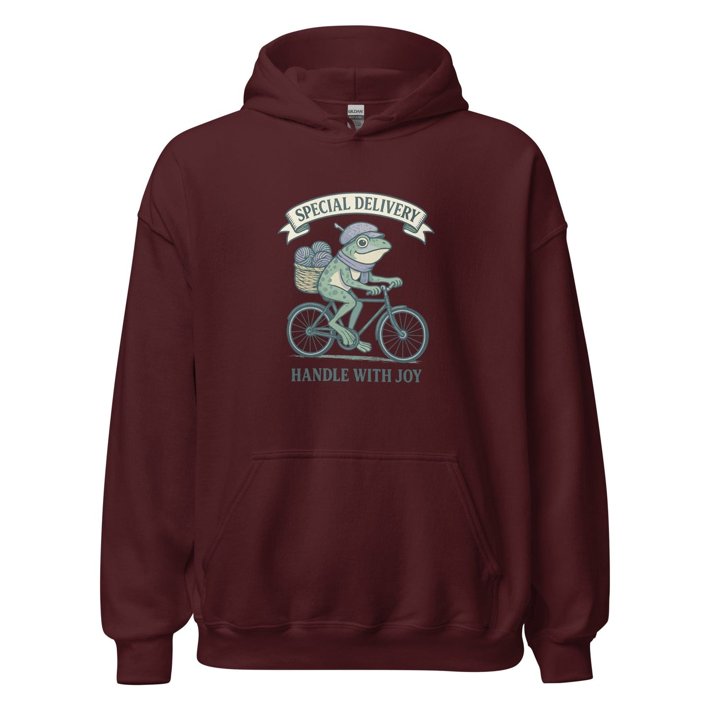 Special Delivery Hoodie Maroon / S