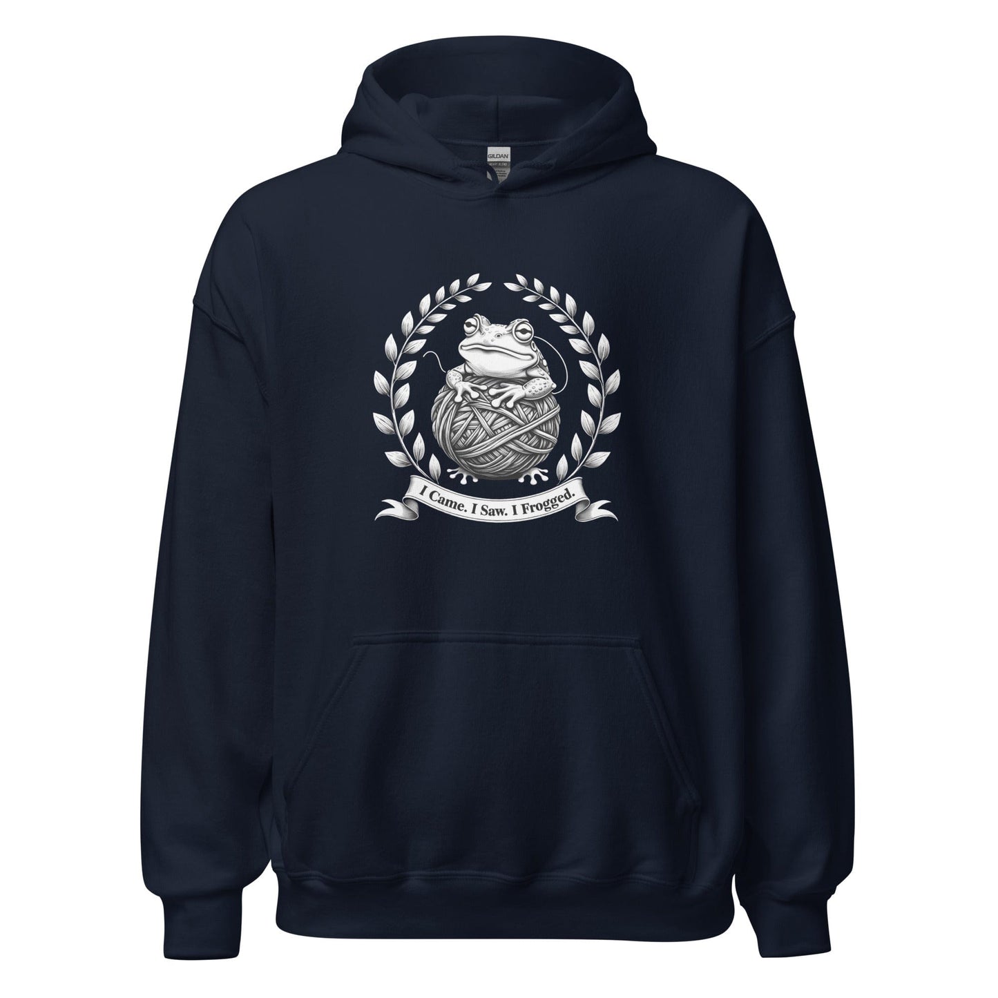 I came, I saw, I Frogged Hoodie Navy / S