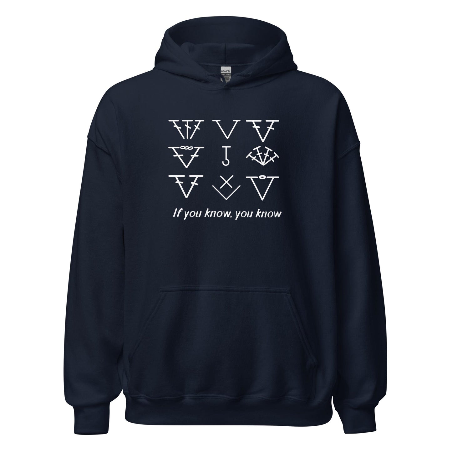 If you know, you know Hoodie Navy / S