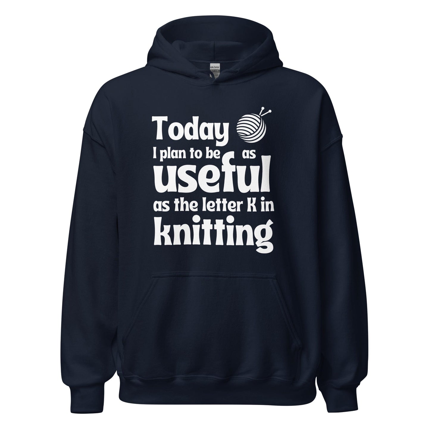 K in Knitting Hoodie Navy / S
