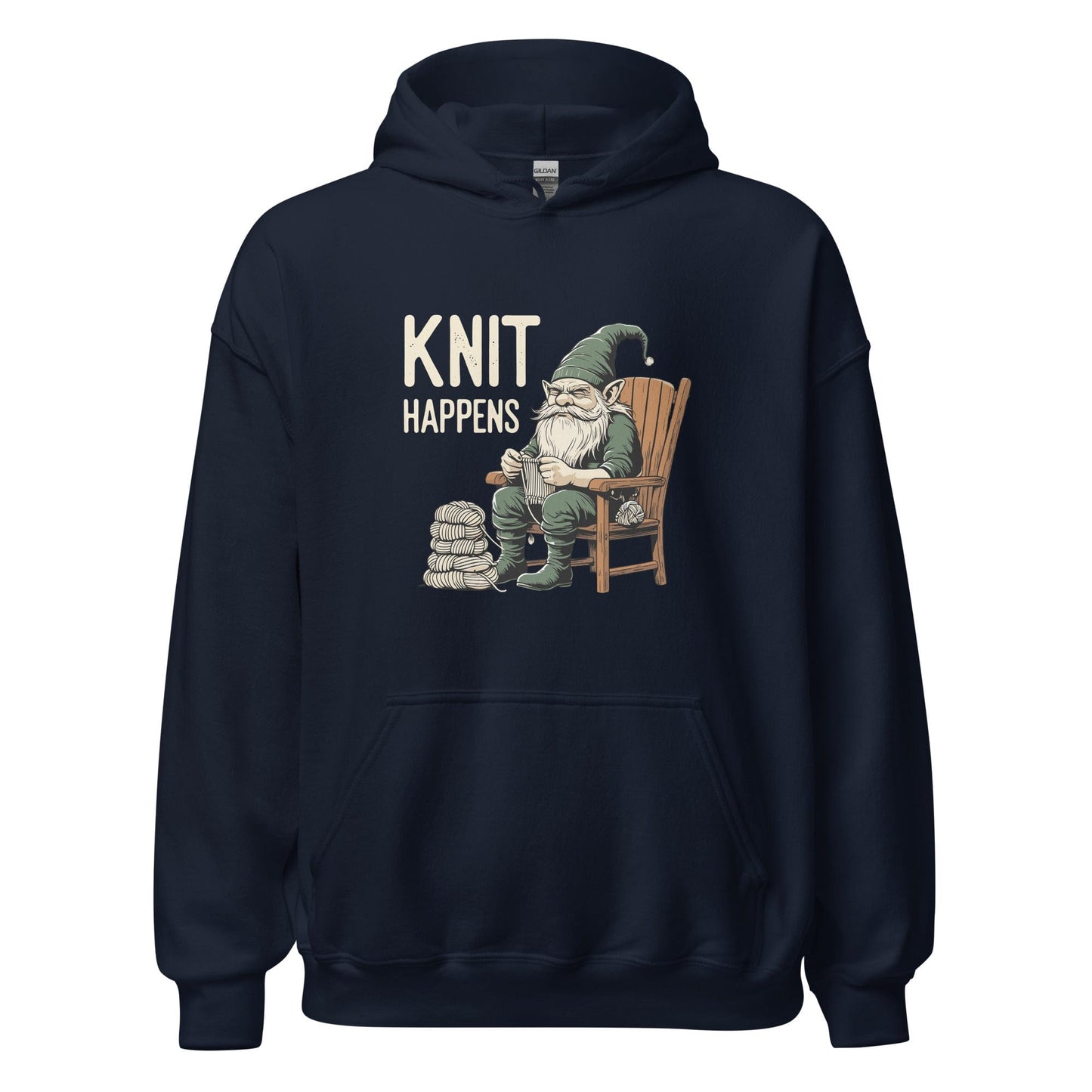 Knit Happens Hoodie Navy / S