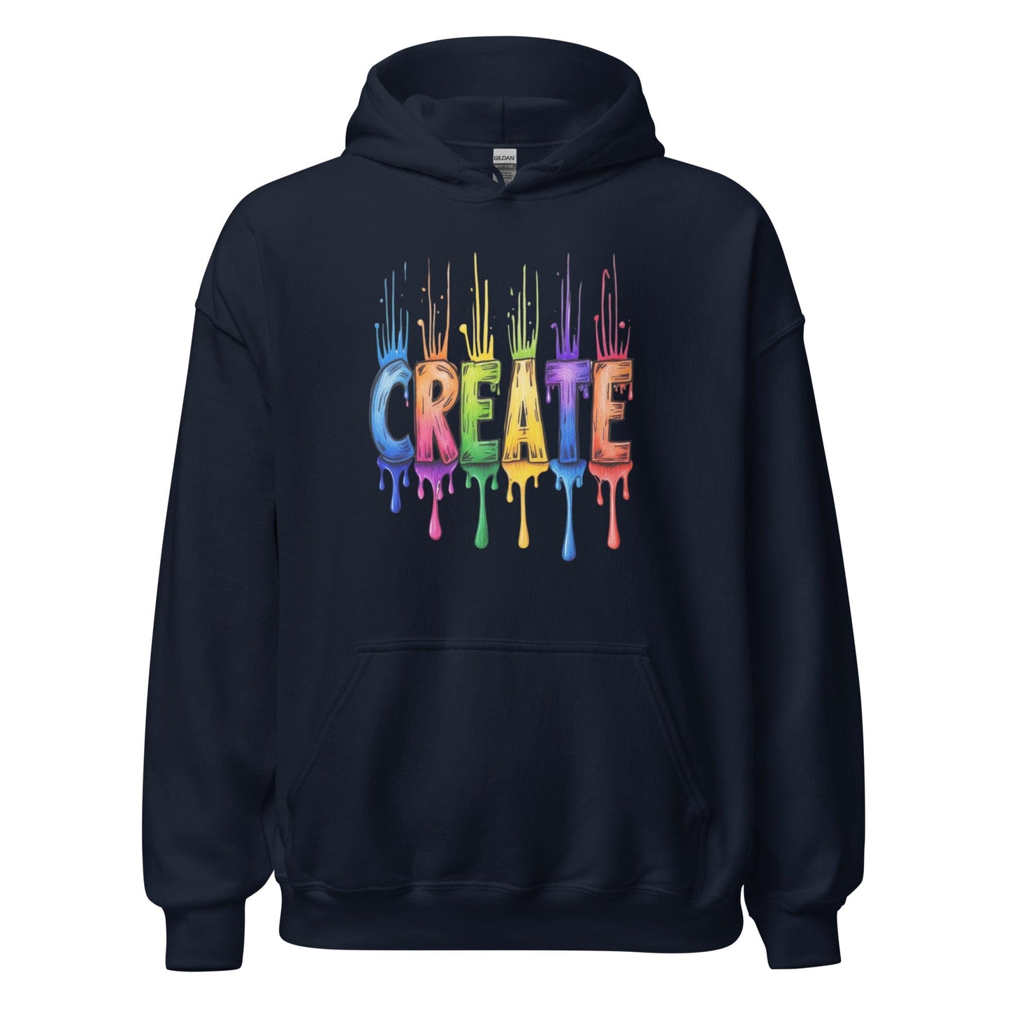 Rainbow Create Hoodie Navy / S