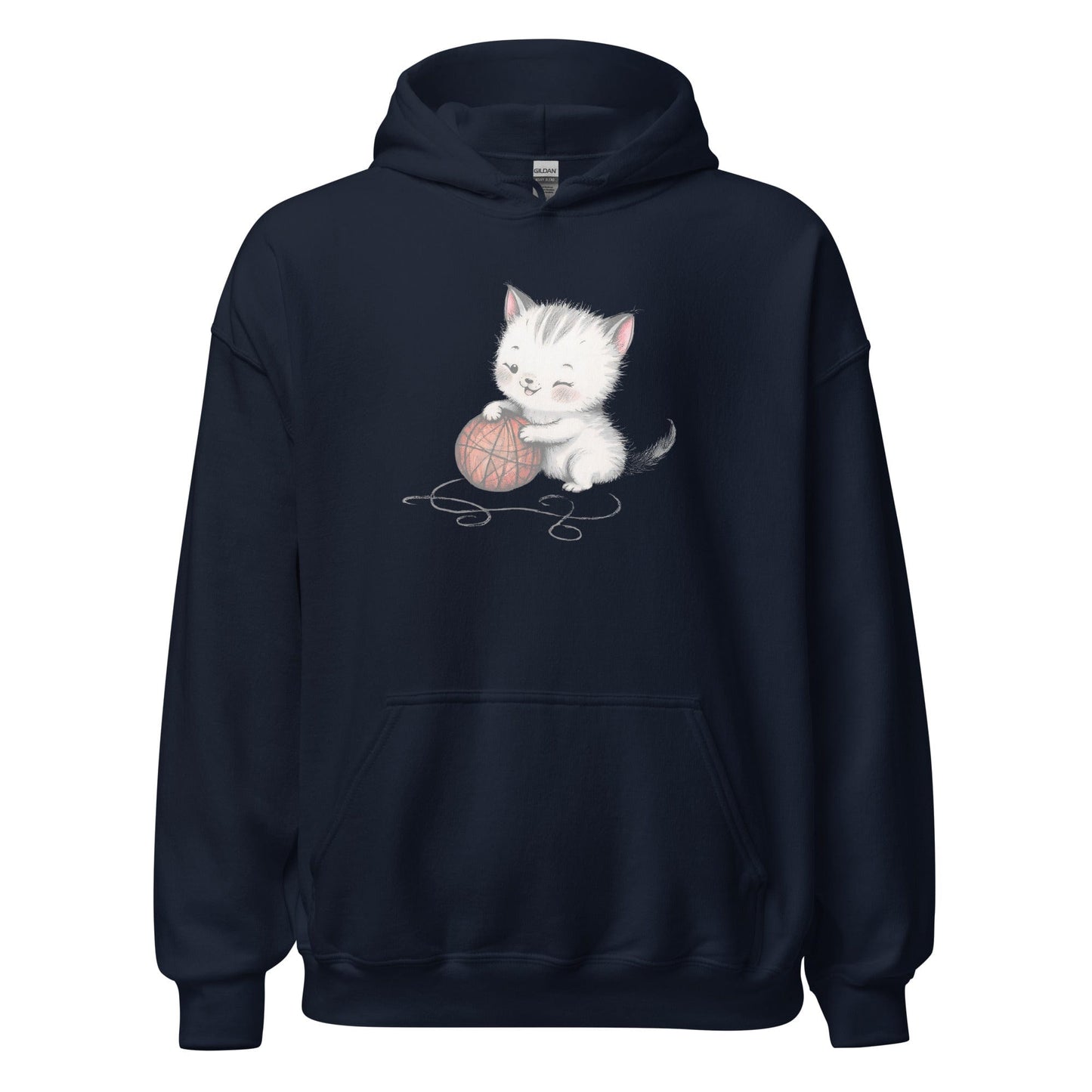 Soft Kitty Hoodie Navy / S