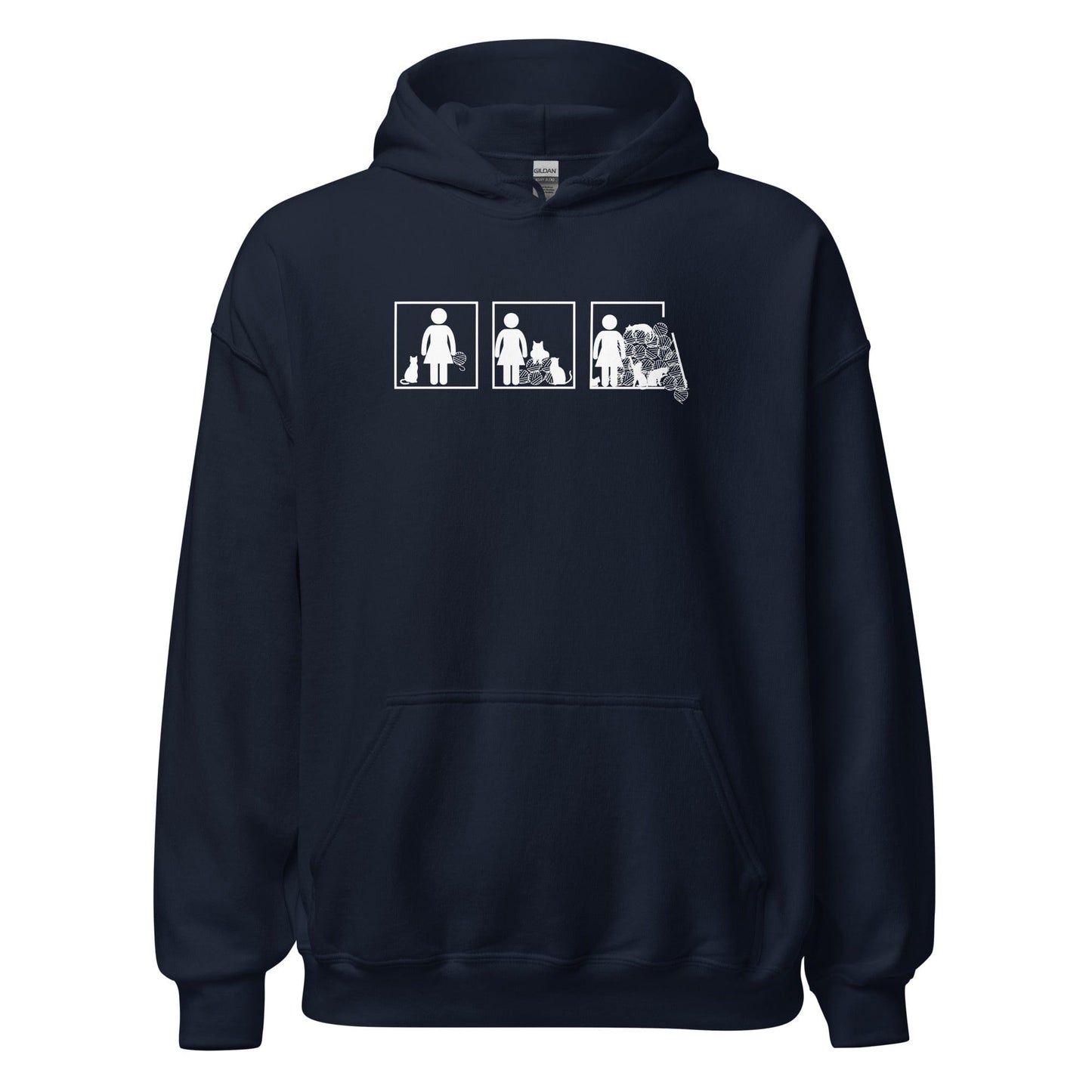 The Inevitable Escalation Hoodie Navy / S
