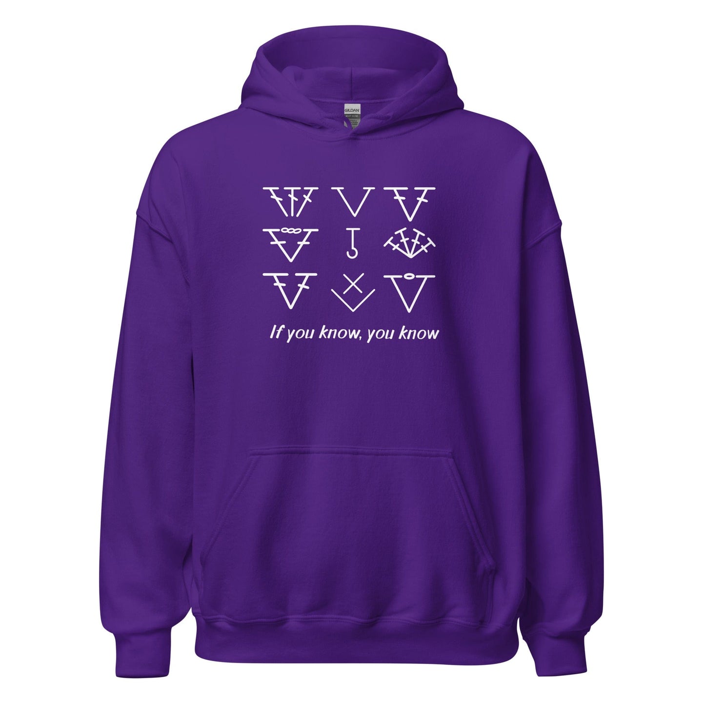 If you know, you know Hoodie Purple / S