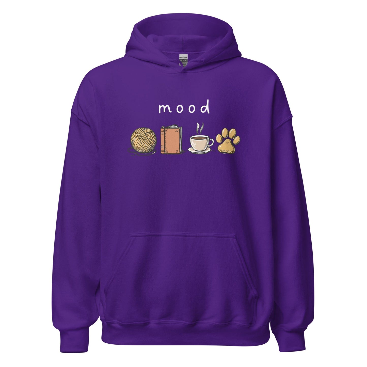 Mood Hoodie Purple / S