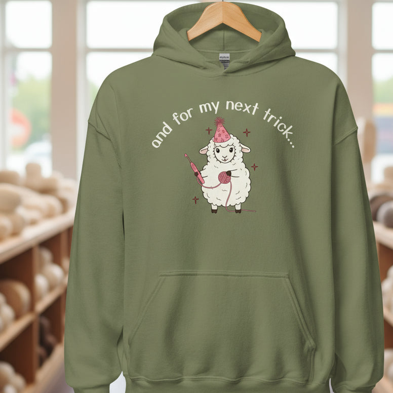 My Next Trick Hoodie Military Green / S