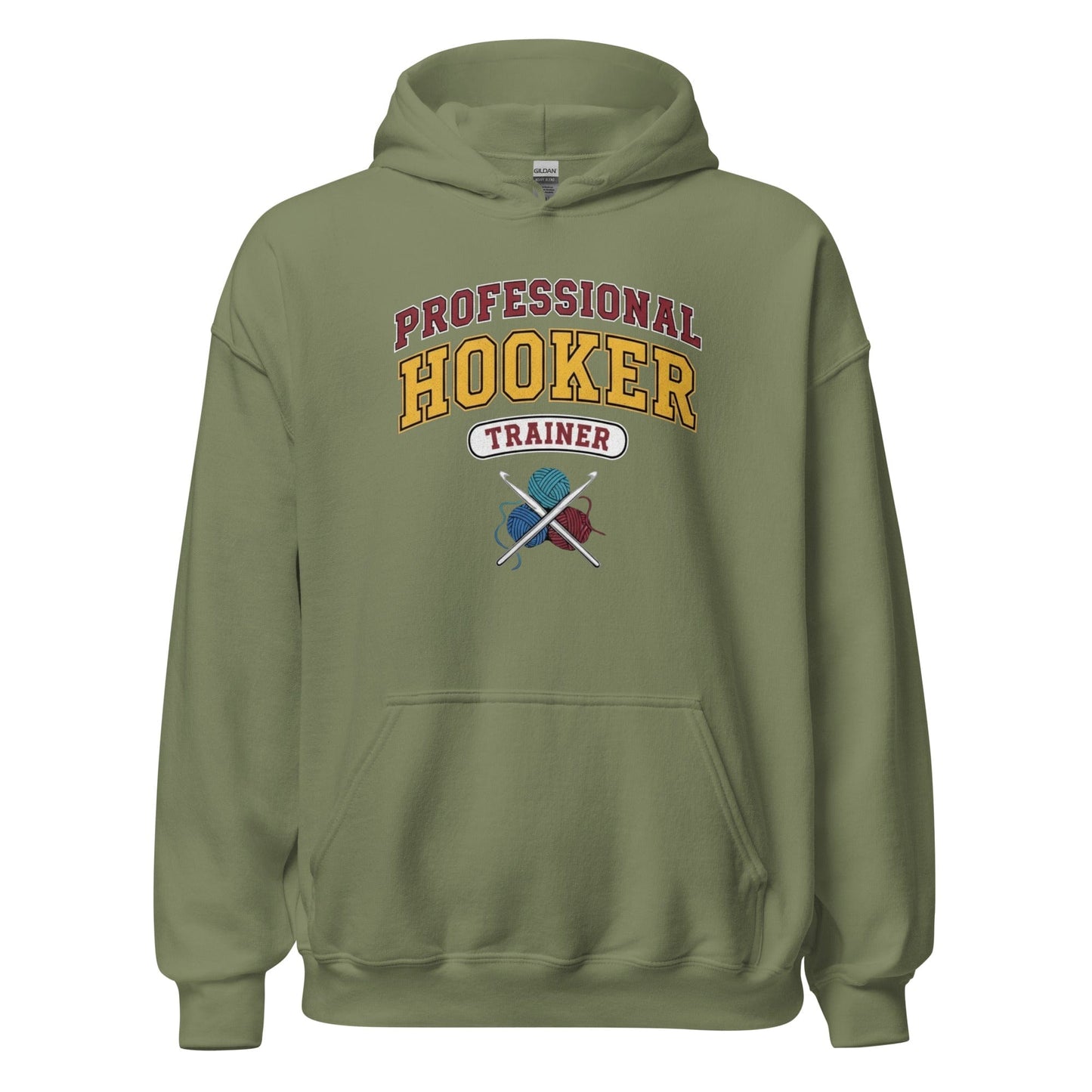 Professional Hooker Hoodie Military Green / S
