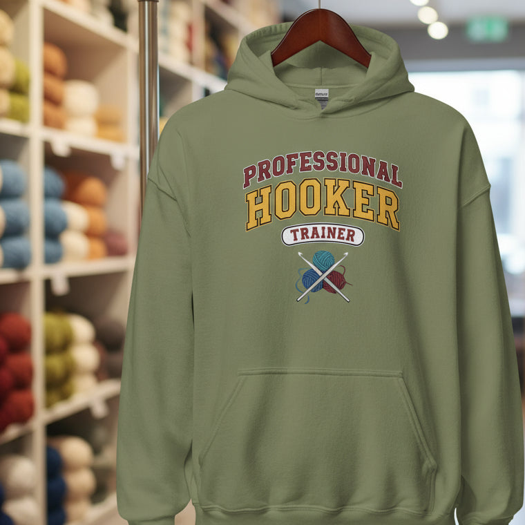 Professional Hooker Hoodie Military Green / S