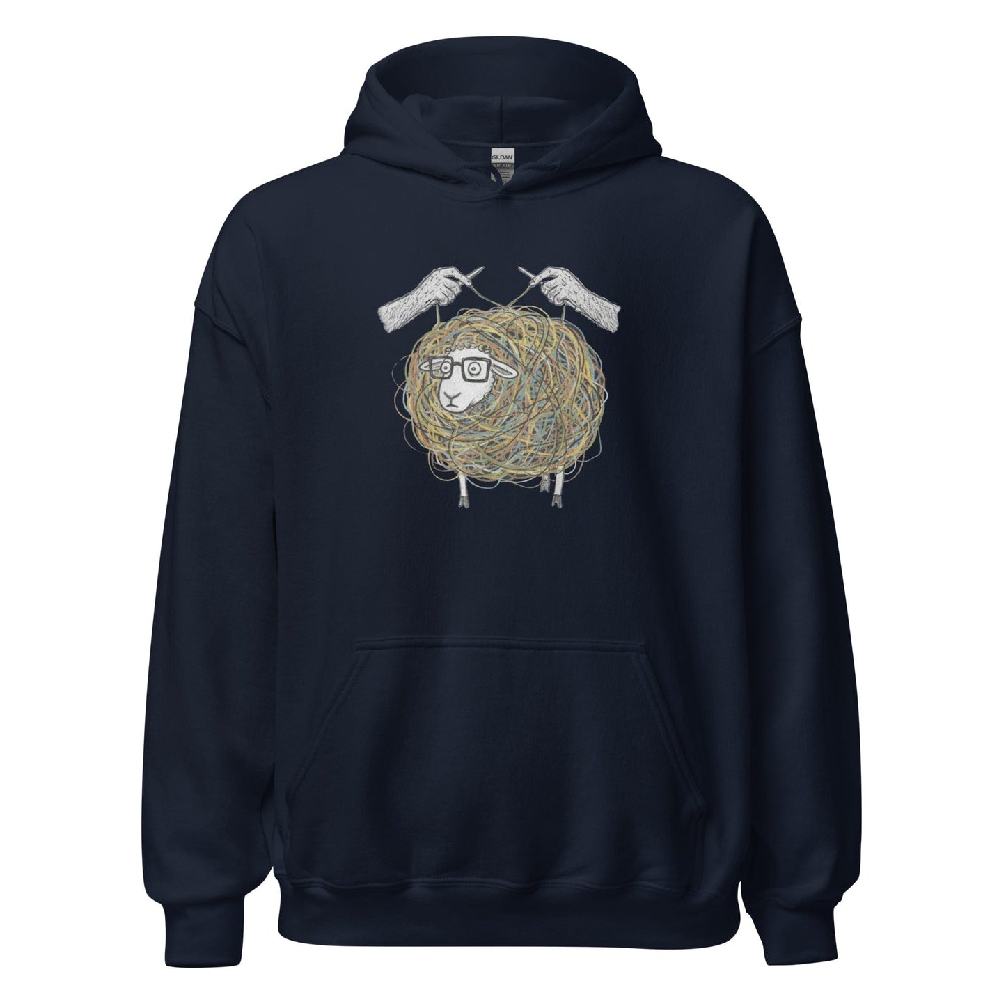 Organised Chaos Hoodie Navy / S