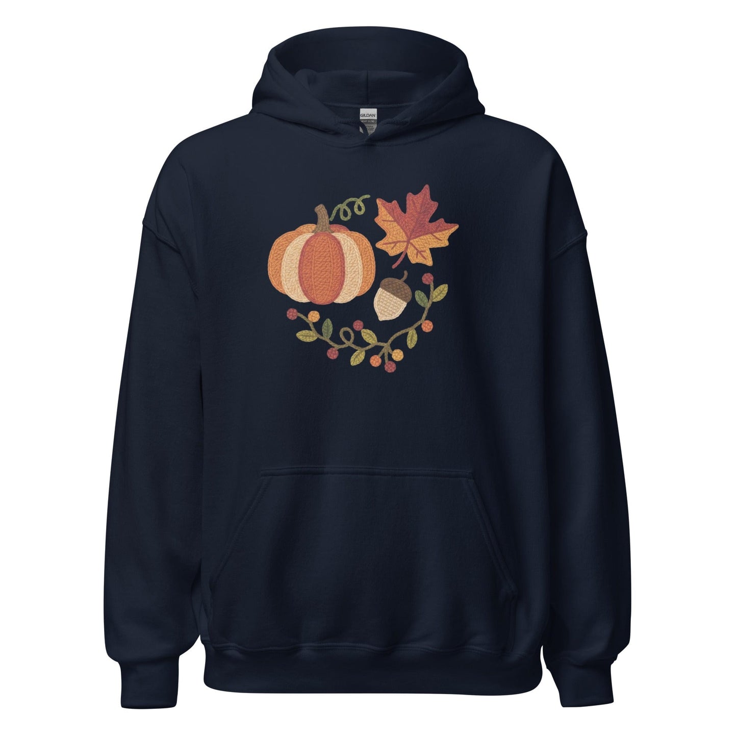 Pumpkin Spice Hoodie Navy / S