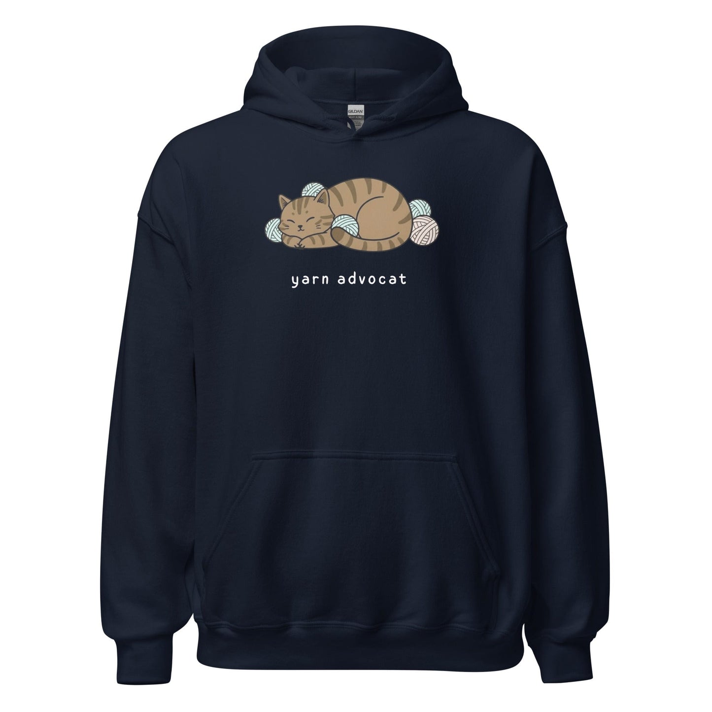 Yarn Advocat Hoodie Navy / S