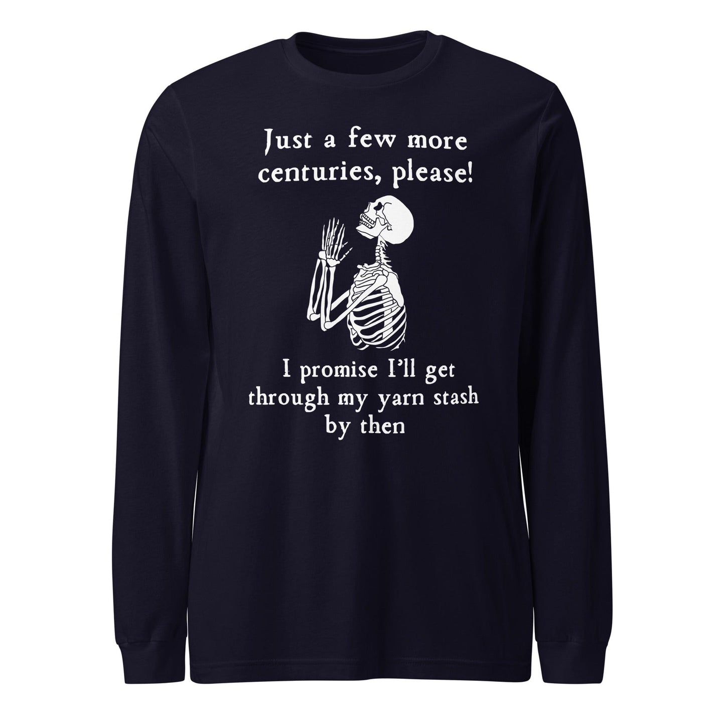 Just a Bit Longer Long Sleeve Tee Navy / XS