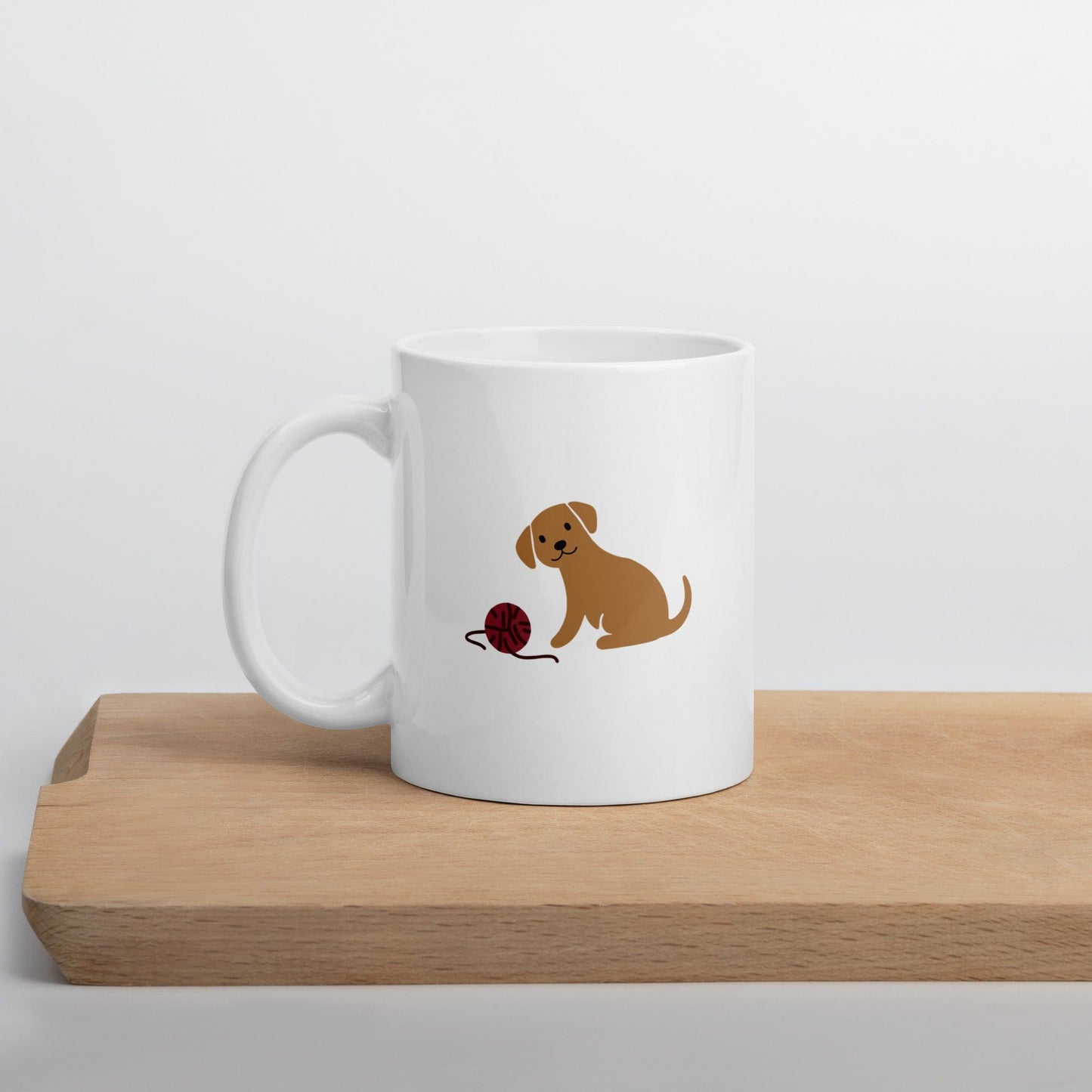 Puppy & Yarn Mug