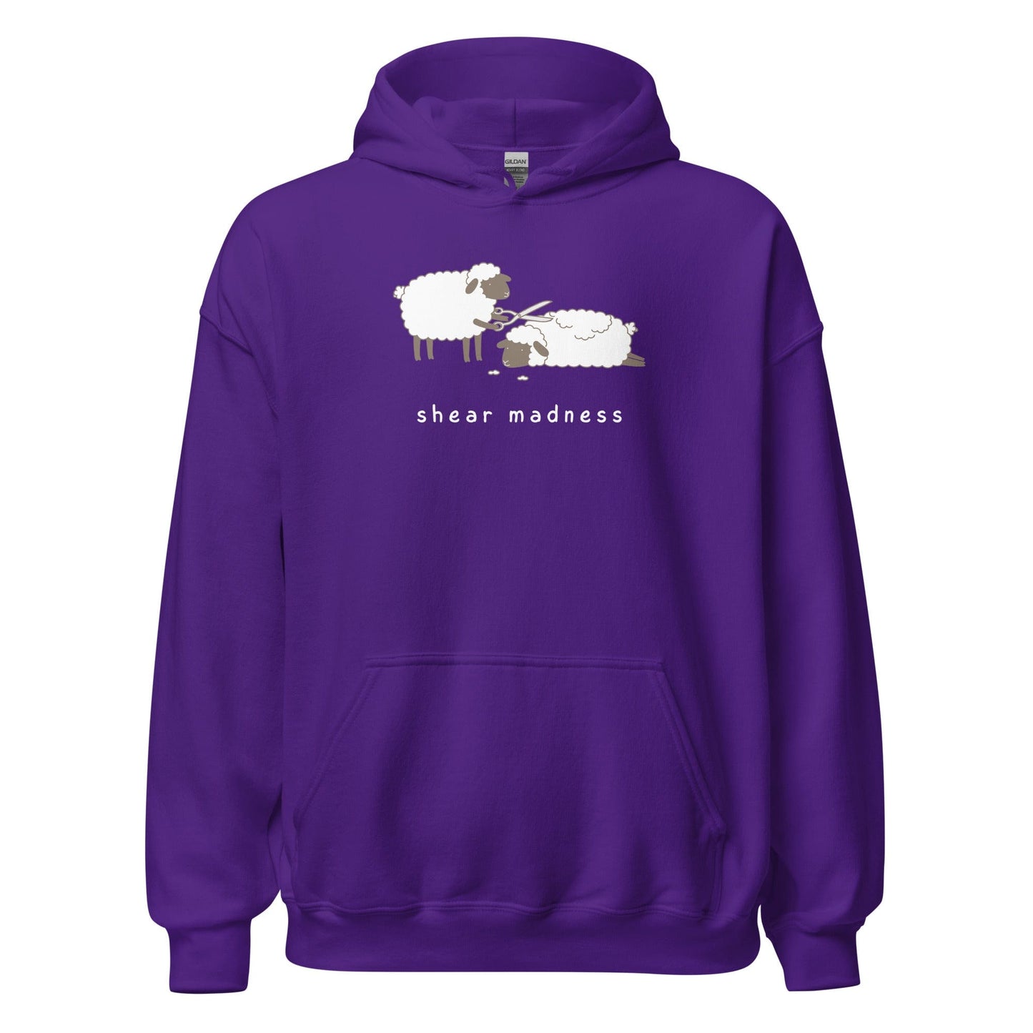 Shear Madness Hoodie Purple / S