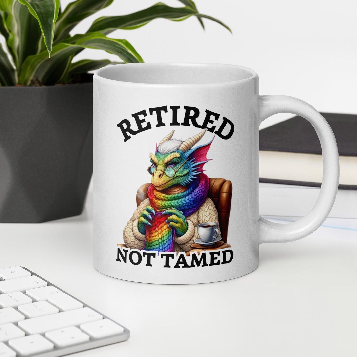 Retired not Tamed Mug