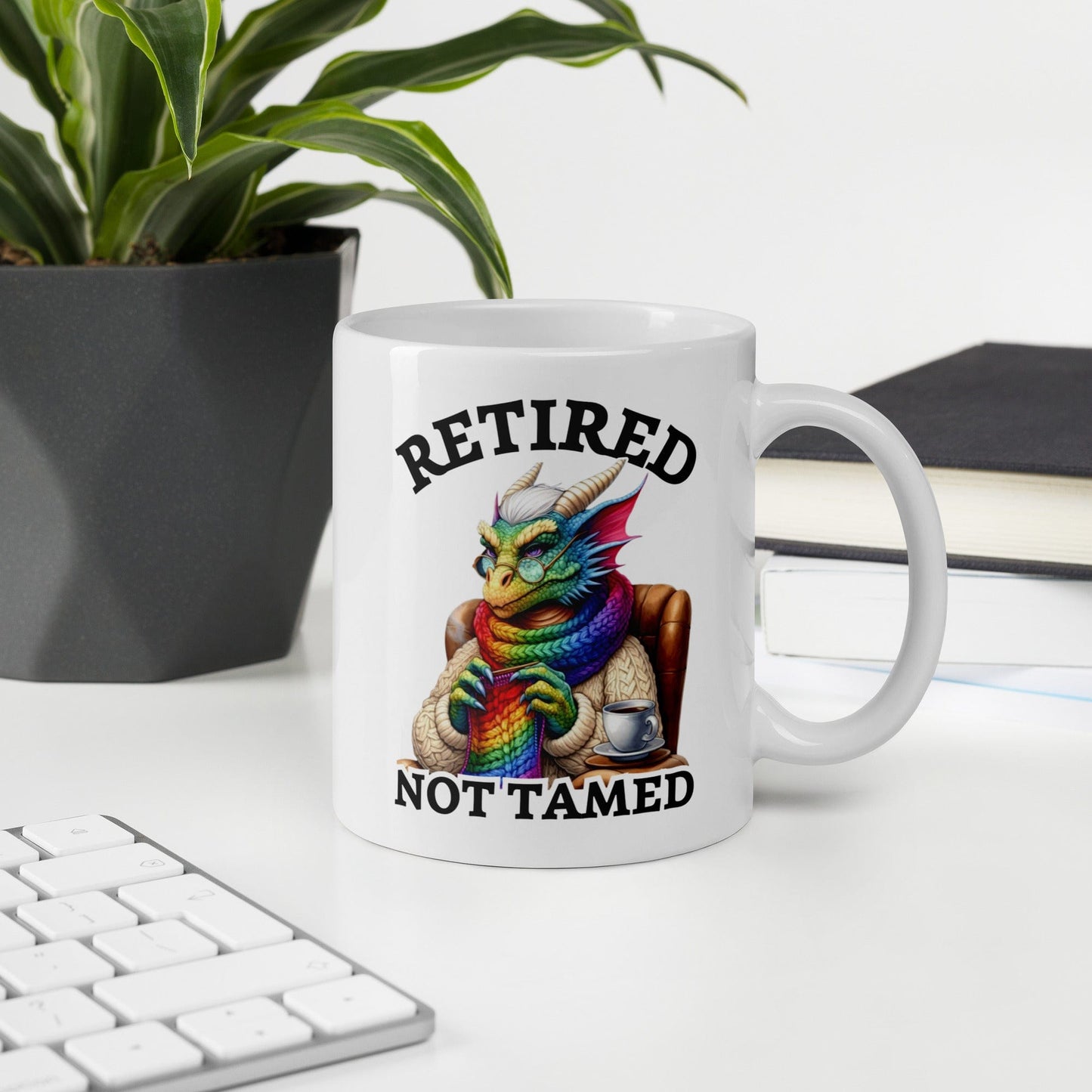 Retired not Tamed Mug