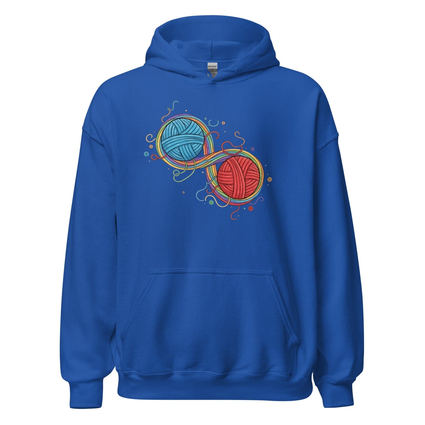 Infinity Yarn Hoodie Royal / S