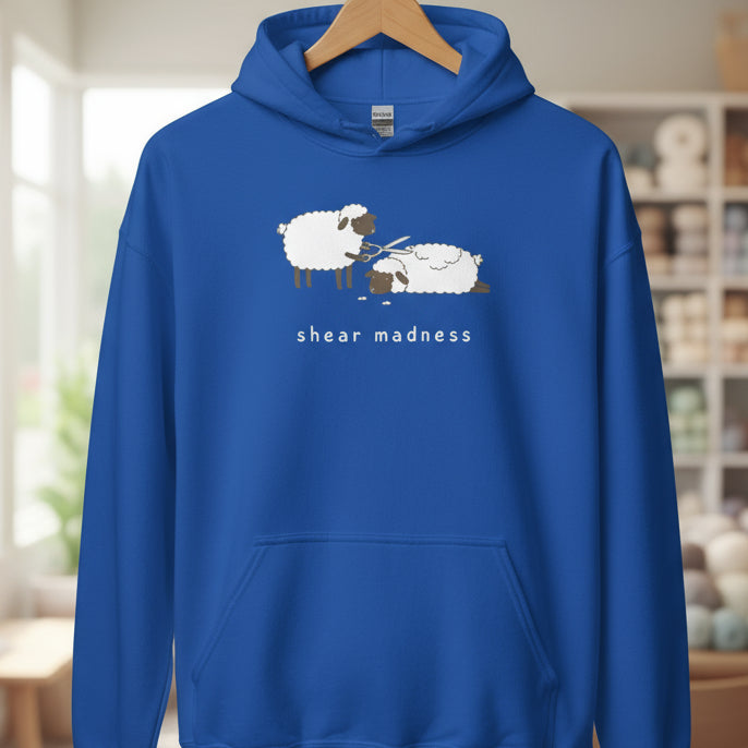 Shear Madness Hoodie Royal / S