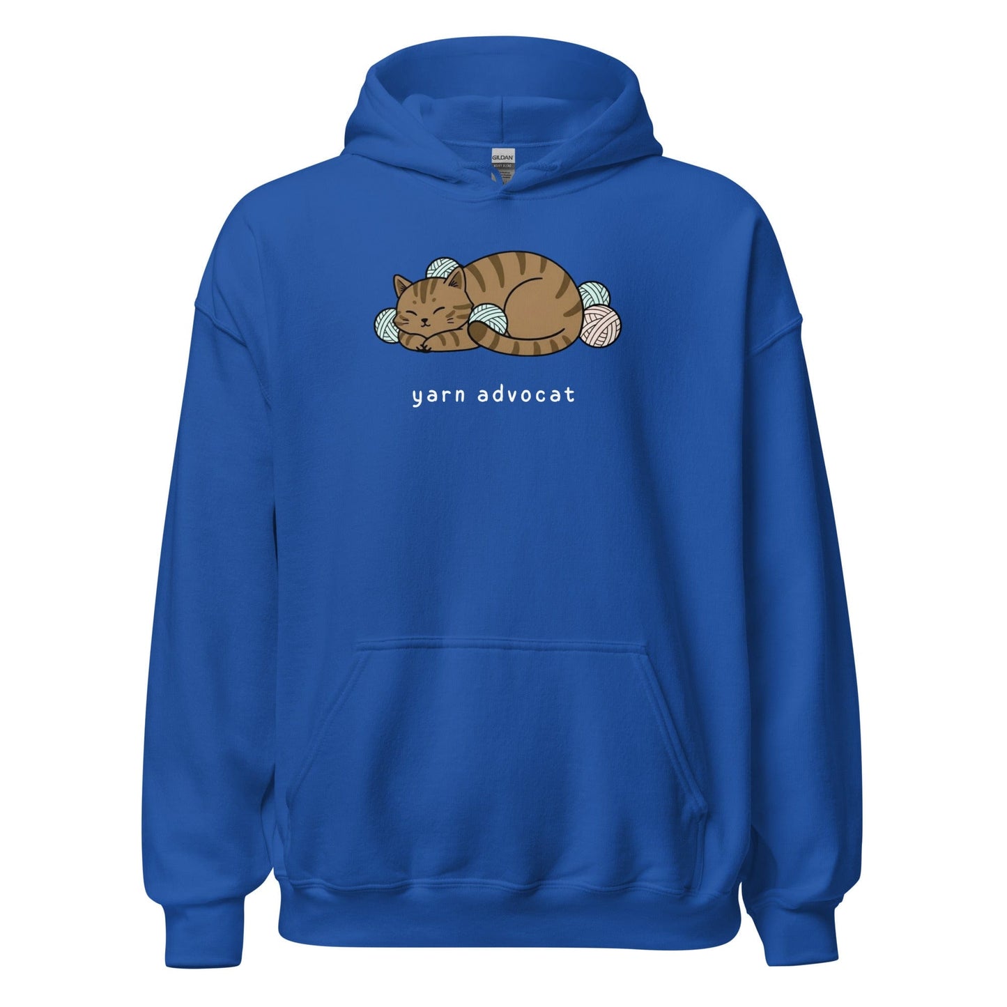 Yarn Advocat Hoodie Royal / S