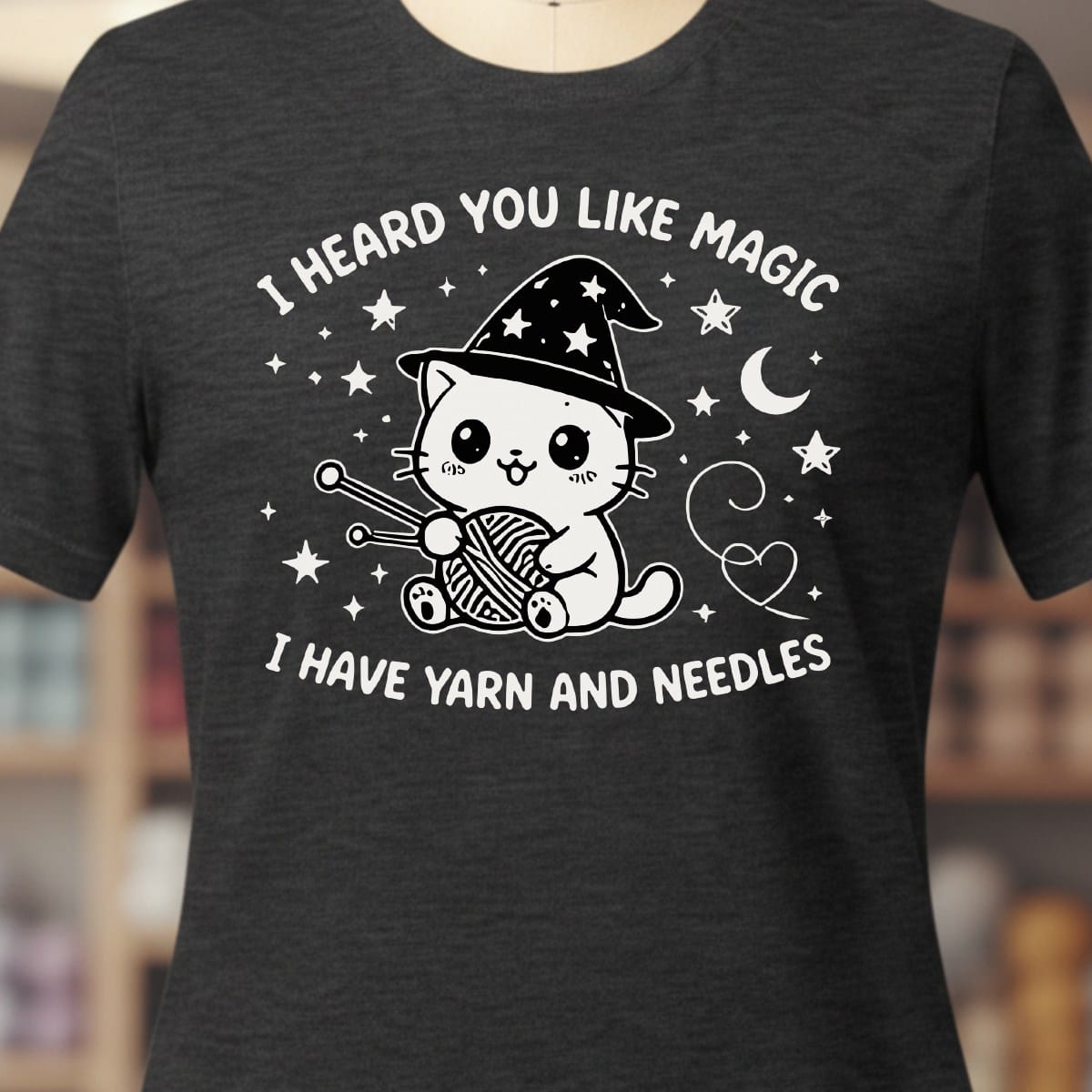 I Heard You Like Magic T-Shirt Dark Grey / XS