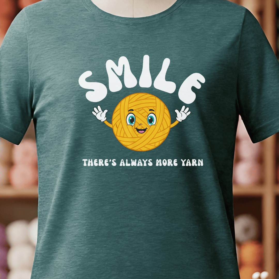 Smile T-Shirt Deep Teal / S