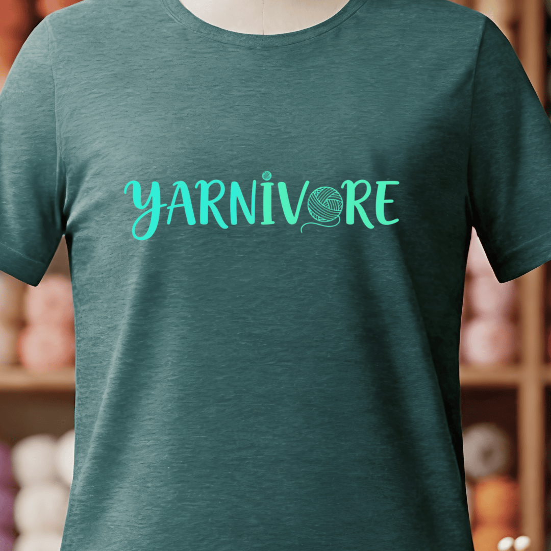 Yarnivore T-Shirt Deep Teal / S