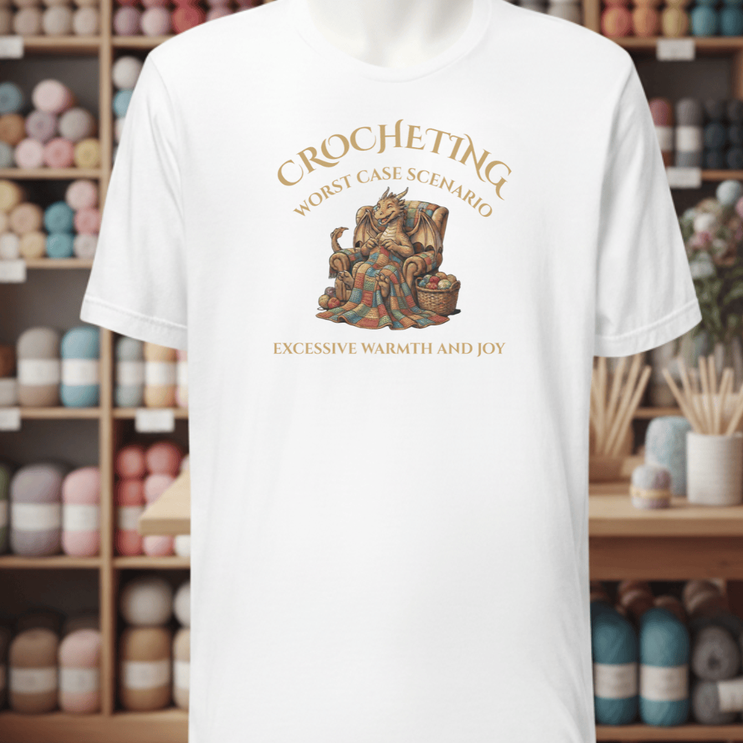 Crocheting Scenario T-Shirt White / S