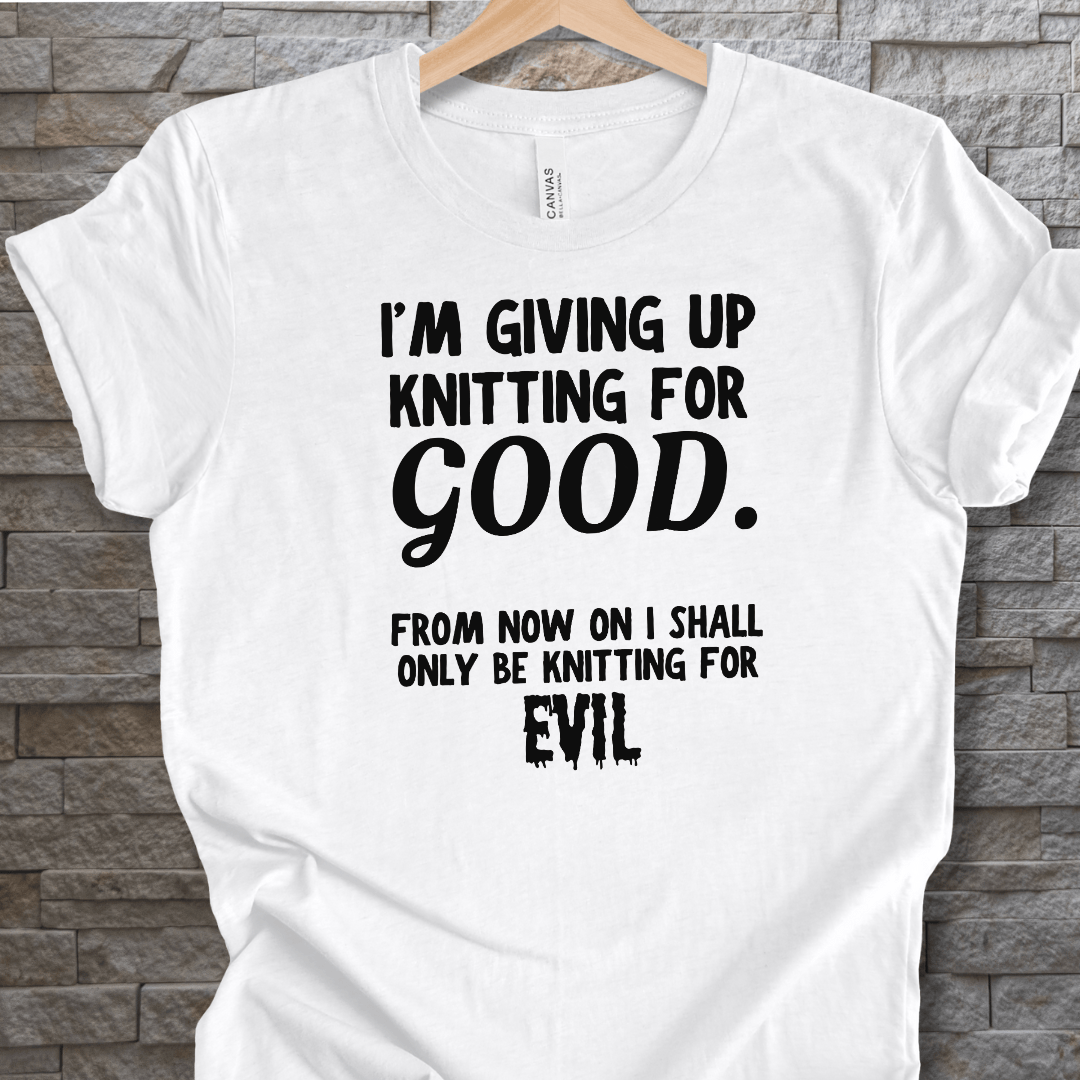Knitting for Good T-Shirt White / XS