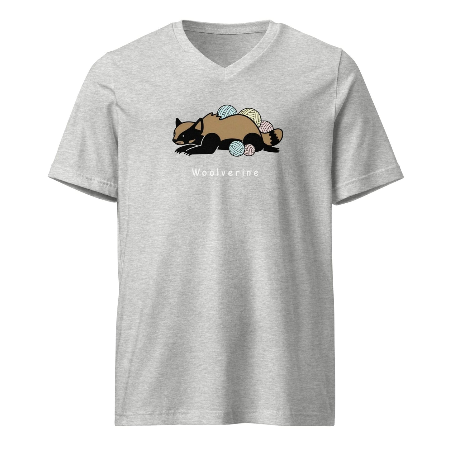 Woolverine V-Neck T-Shirt Athletic Heather / S