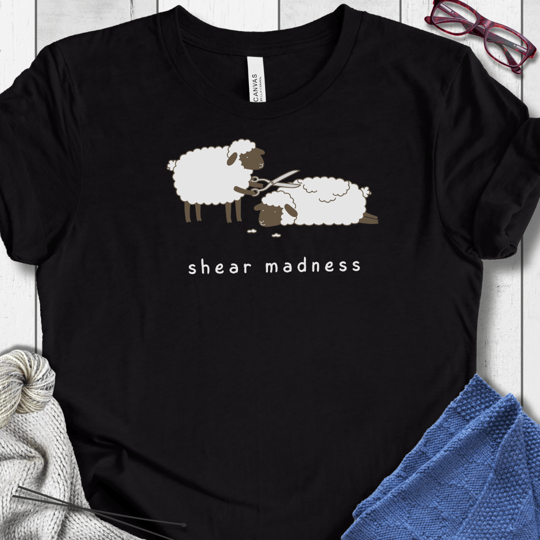 Shear Madness t-shirt Black / XS