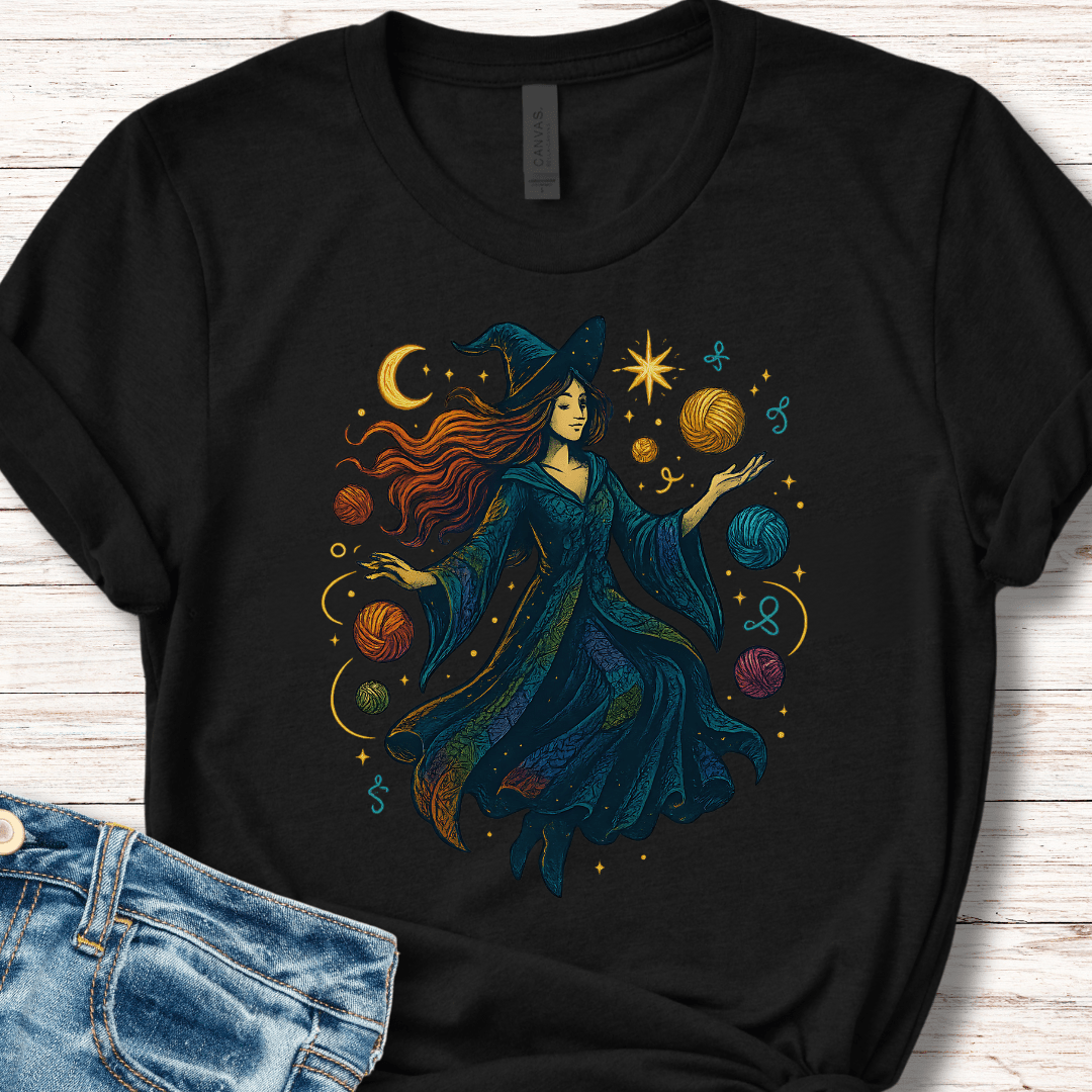 Yarn Witch T-Shirt Black / XS