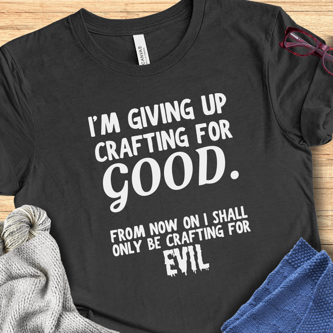 Crafting for Good T-Shirt Dark Grey / S