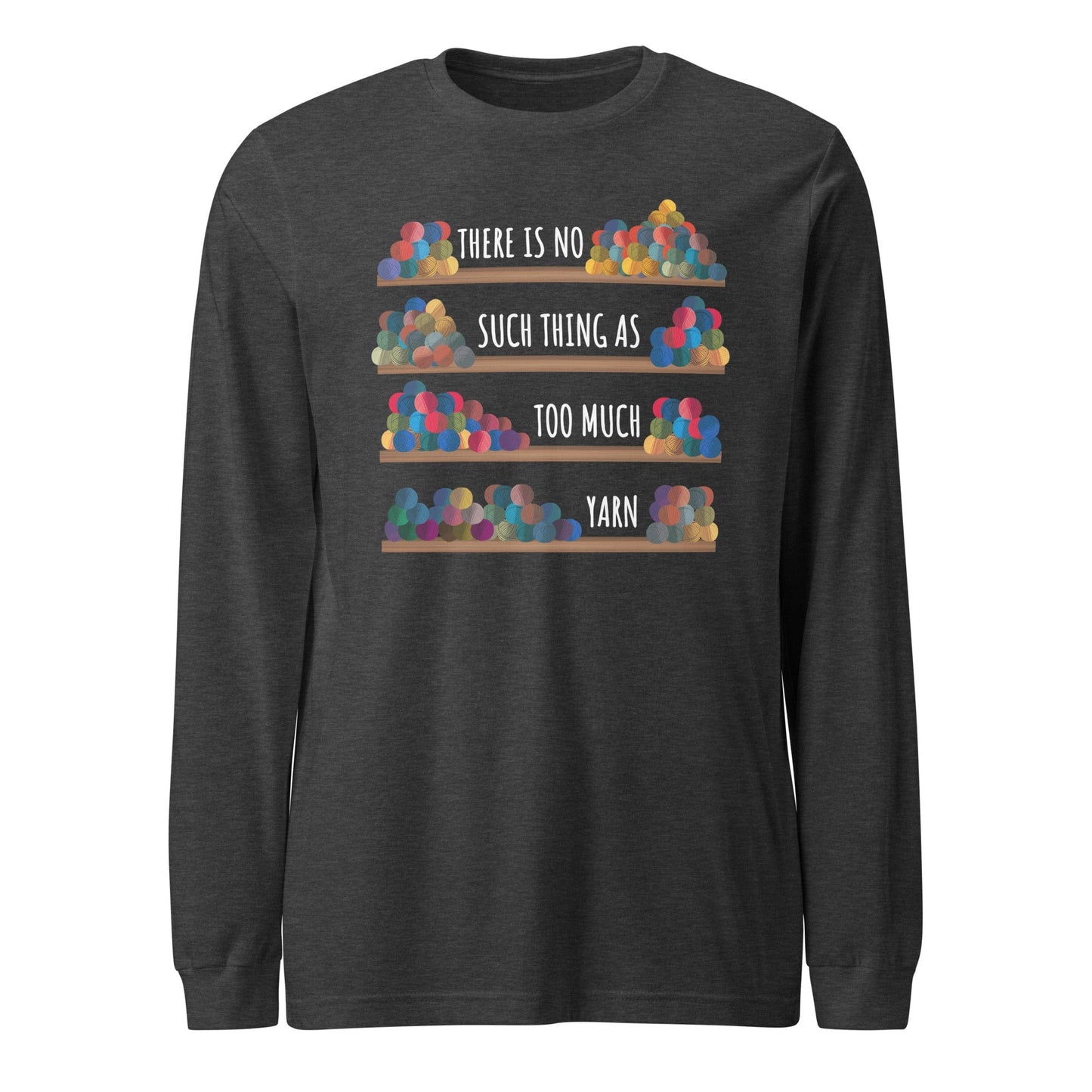 No Such Thing! Long Sleeve Tee Dark Grey / S