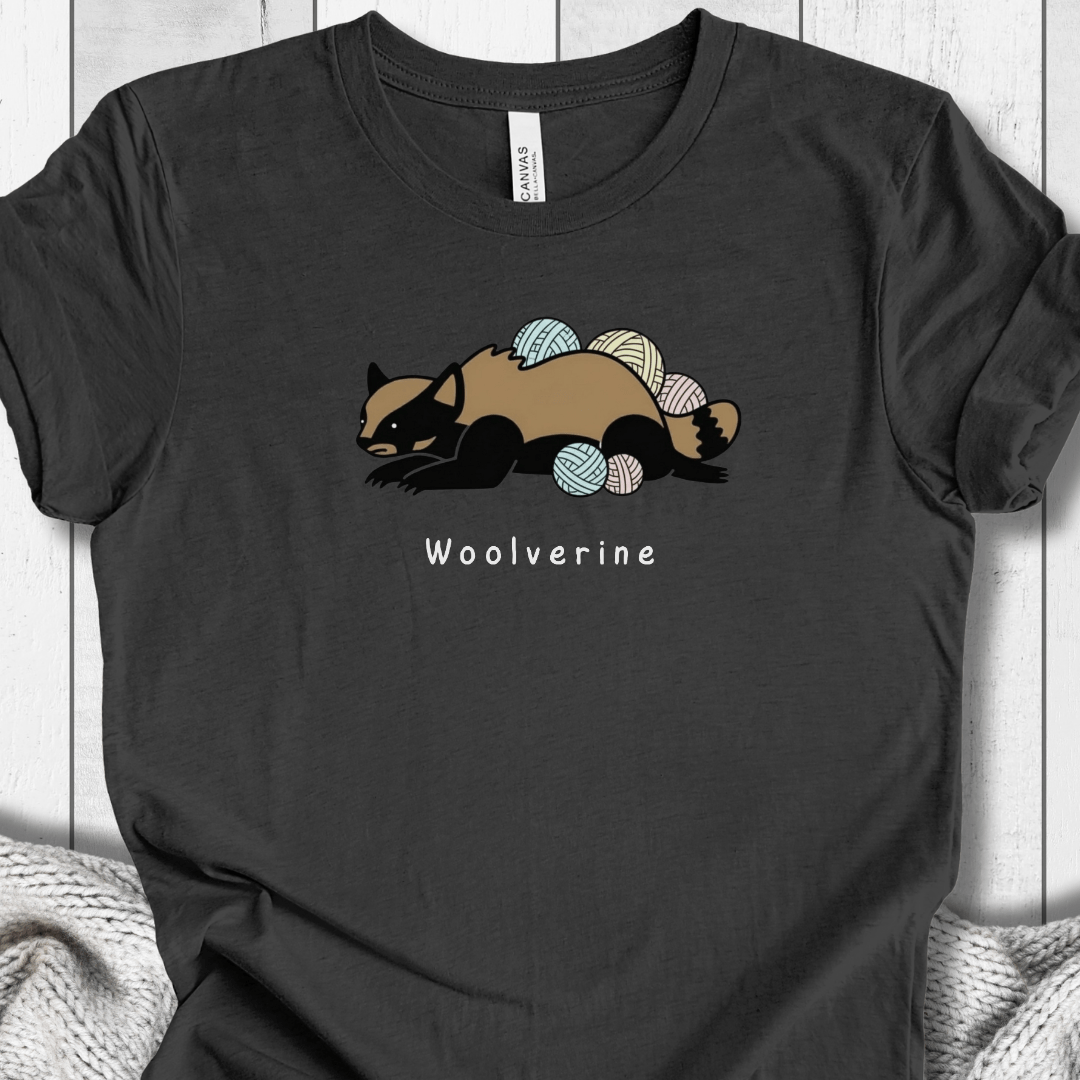 Woolverine t-shirt Dark Grey / XS