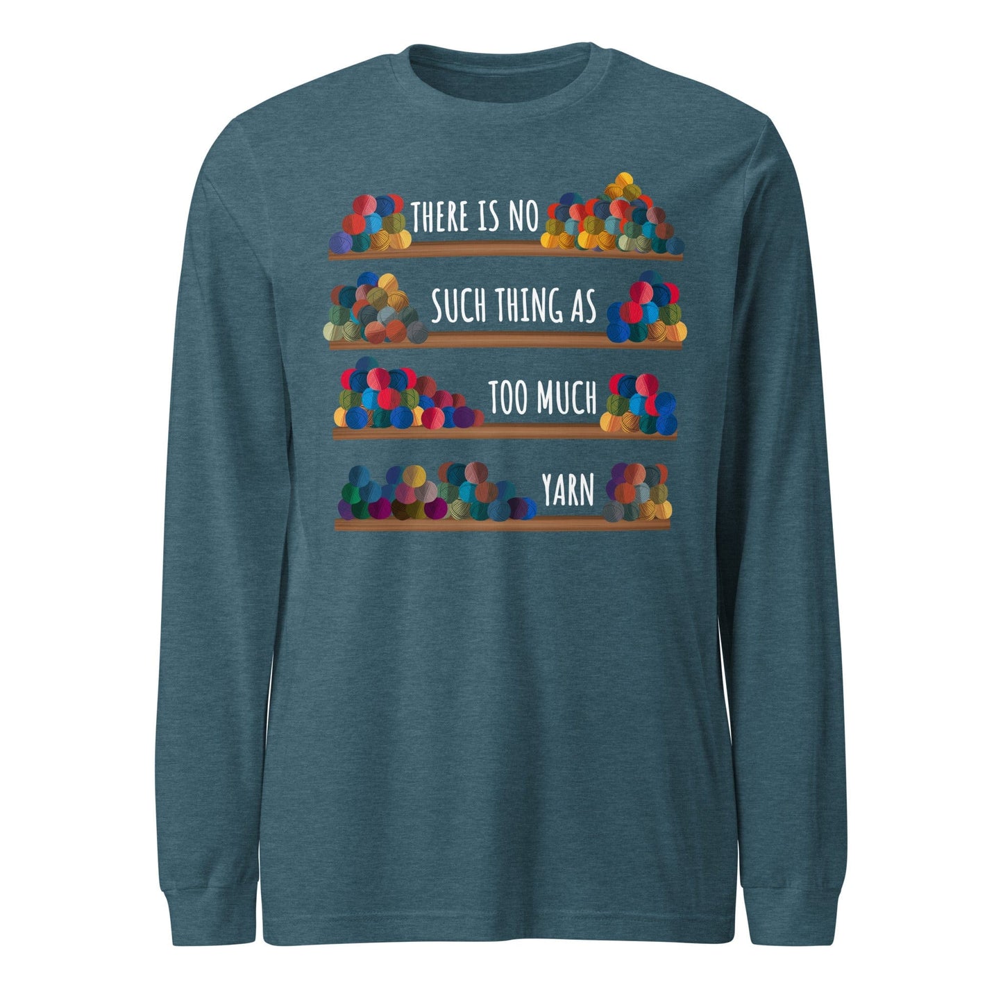No Such Thing Long Sleeve Tee Heather Deep Teal / XS