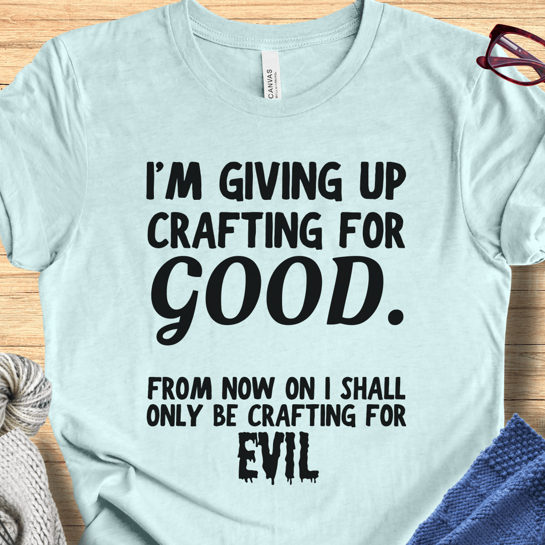 Crafting for Good T-Shirt Ice Blue / S