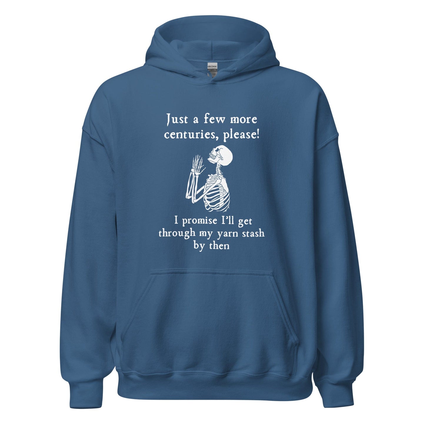 Just a Bit Longer Hoodie Indigo Blue / S