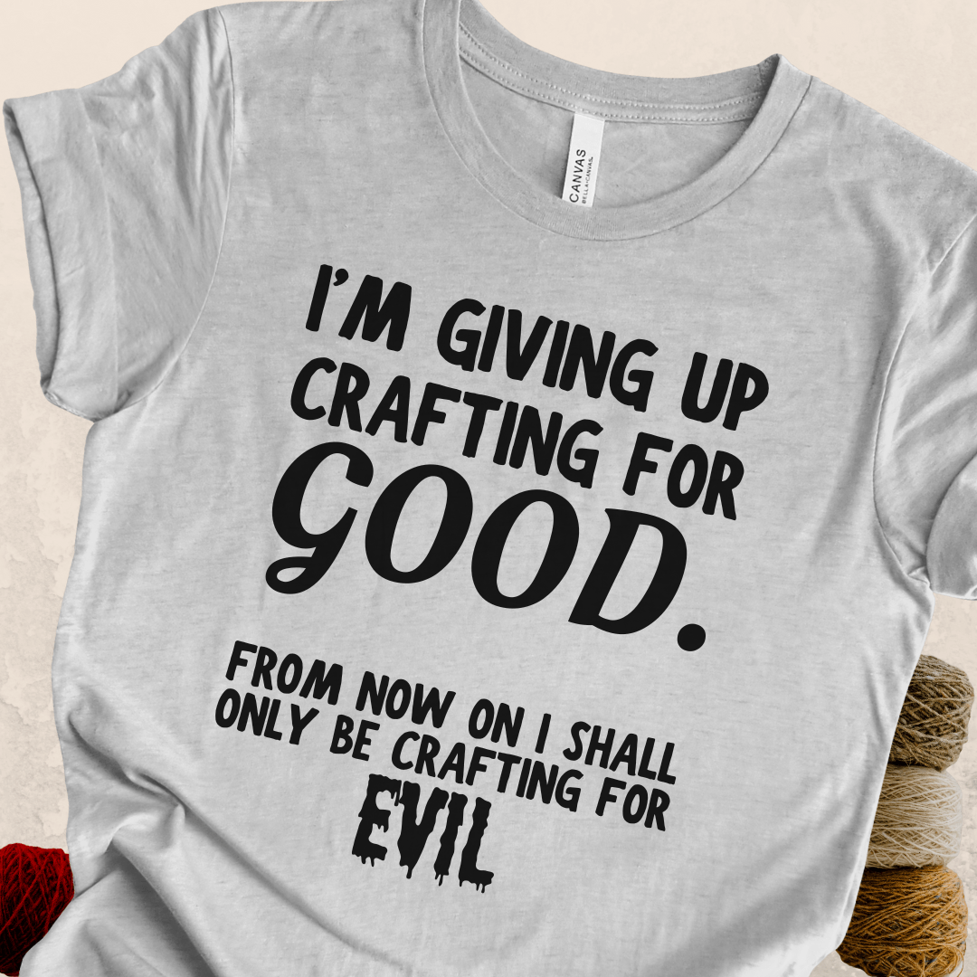 Crafting for Good T-Shirt Light Grey / S