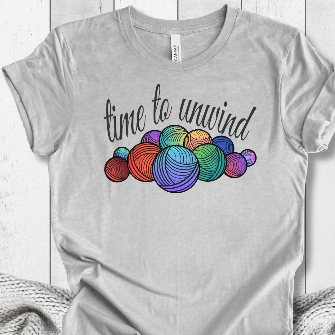 time to unwind T-Shirt Light Grey / XS