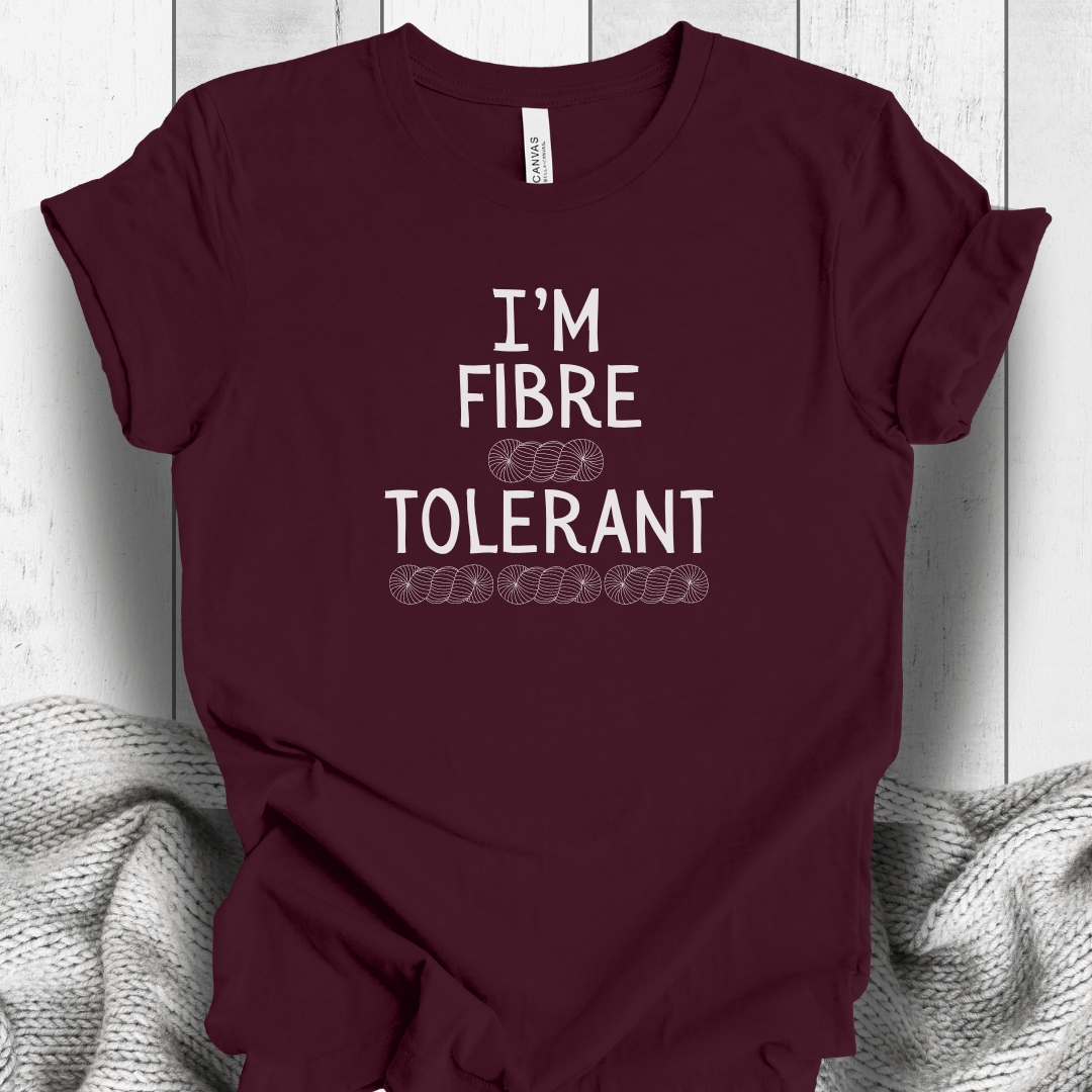 Fibre Tolerant T-Shirt Maroon / S