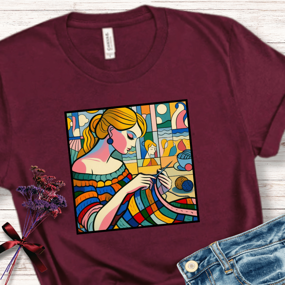 Matisse T-Shirt Maroon / S