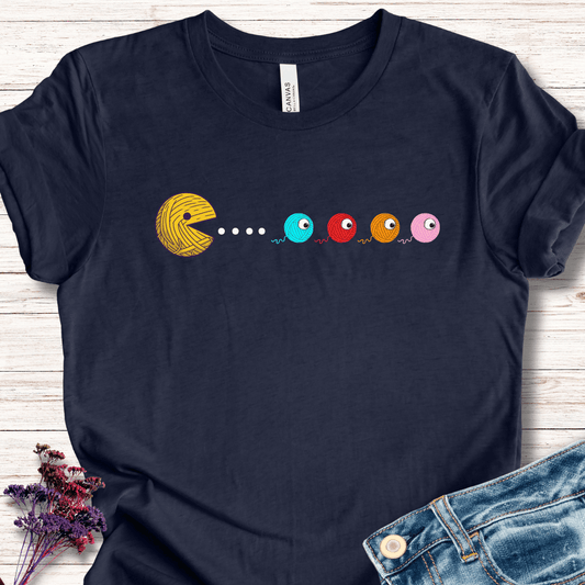 Yarnman crew neck T-Shirt Navy / S