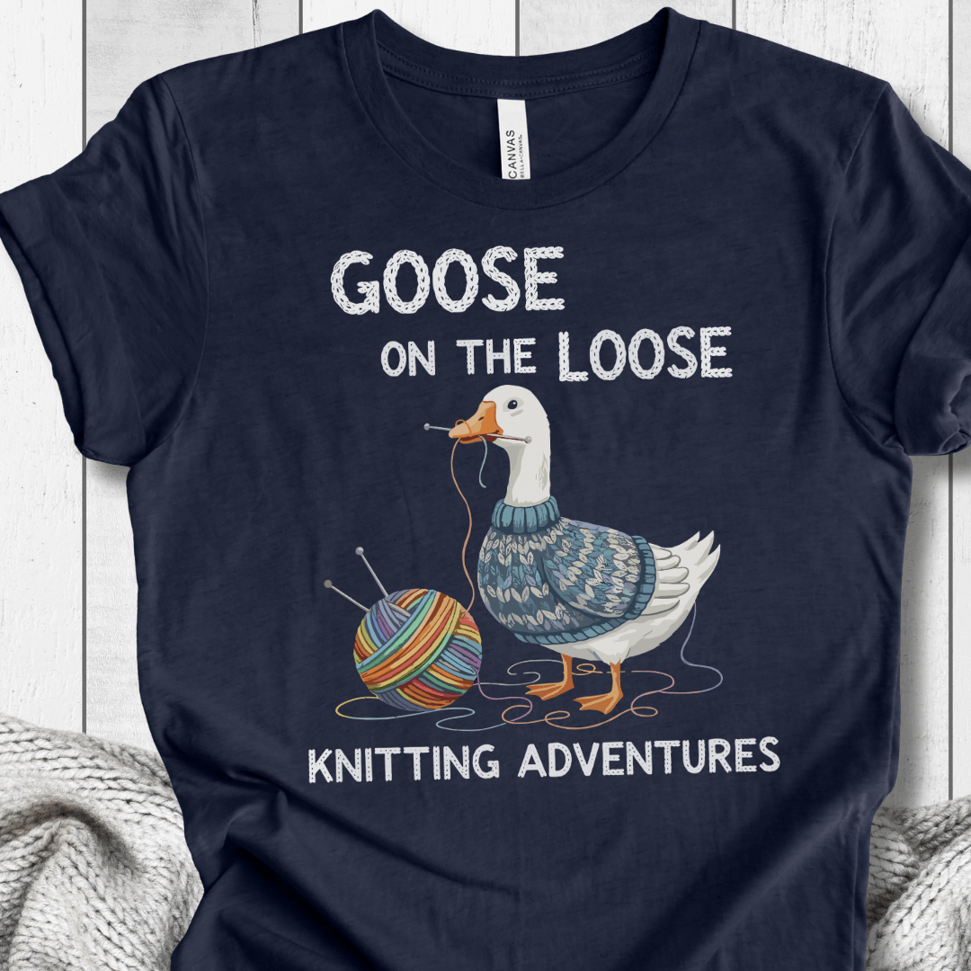 Goose on the Loose T-Shirt Navy / XS