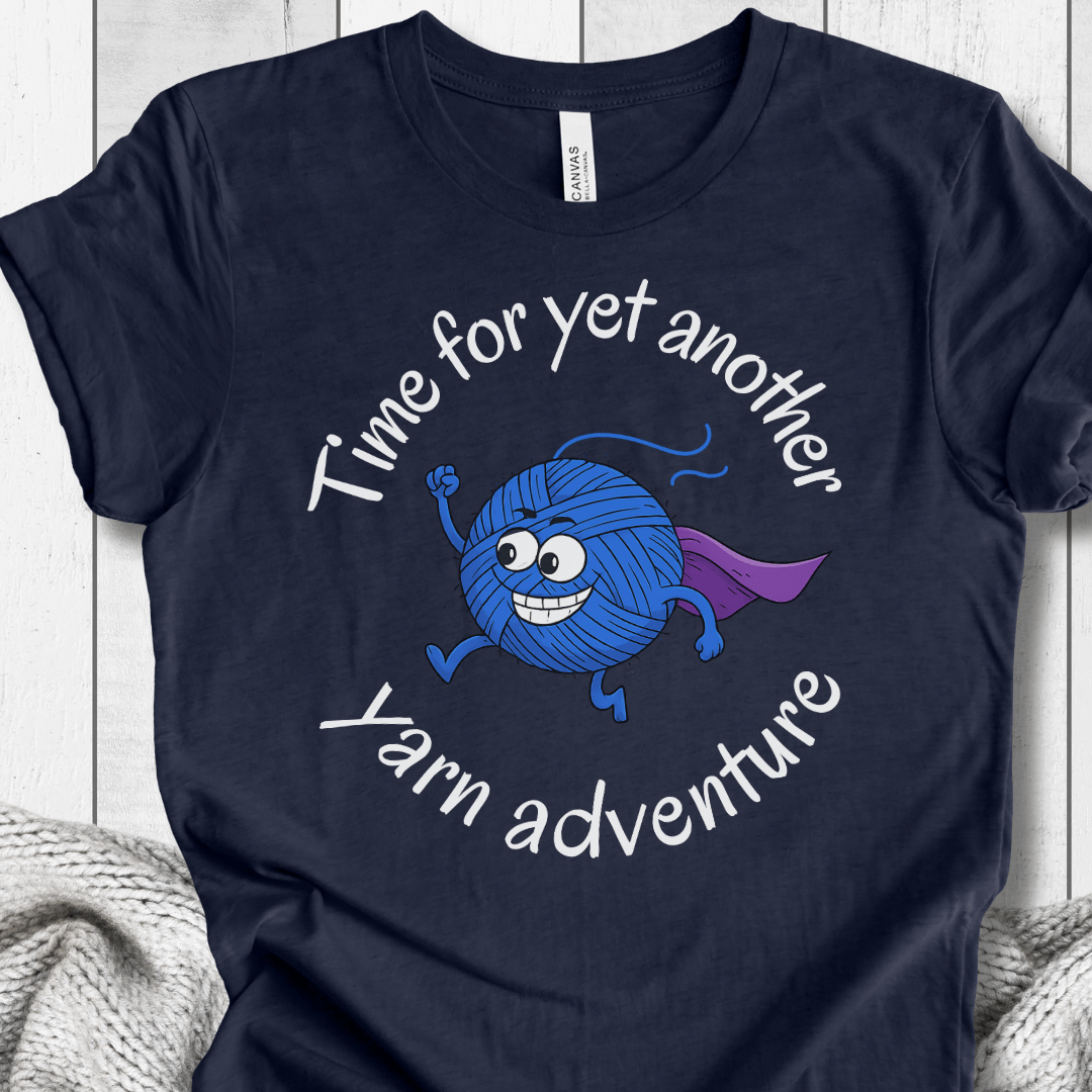 Yarn Adventure T-Shirt Navy / XS