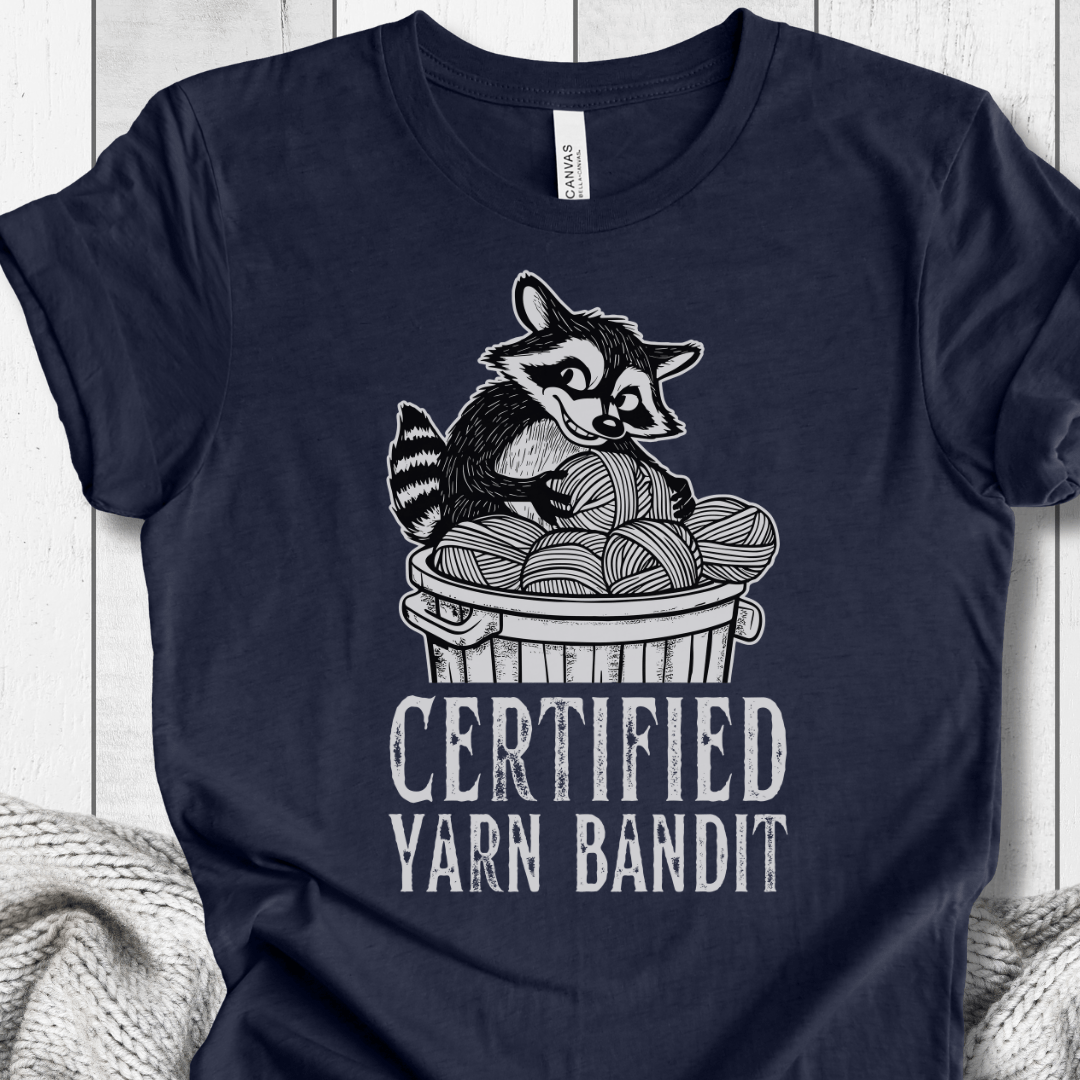 Yarn Bandit T-Shirt Navy / XS