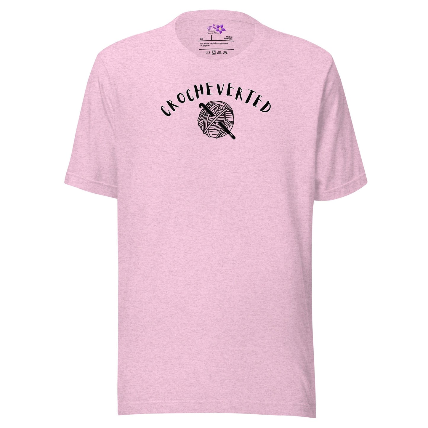 Crocheverted Crew Neck T-Shirt Prism Lilac / XS
