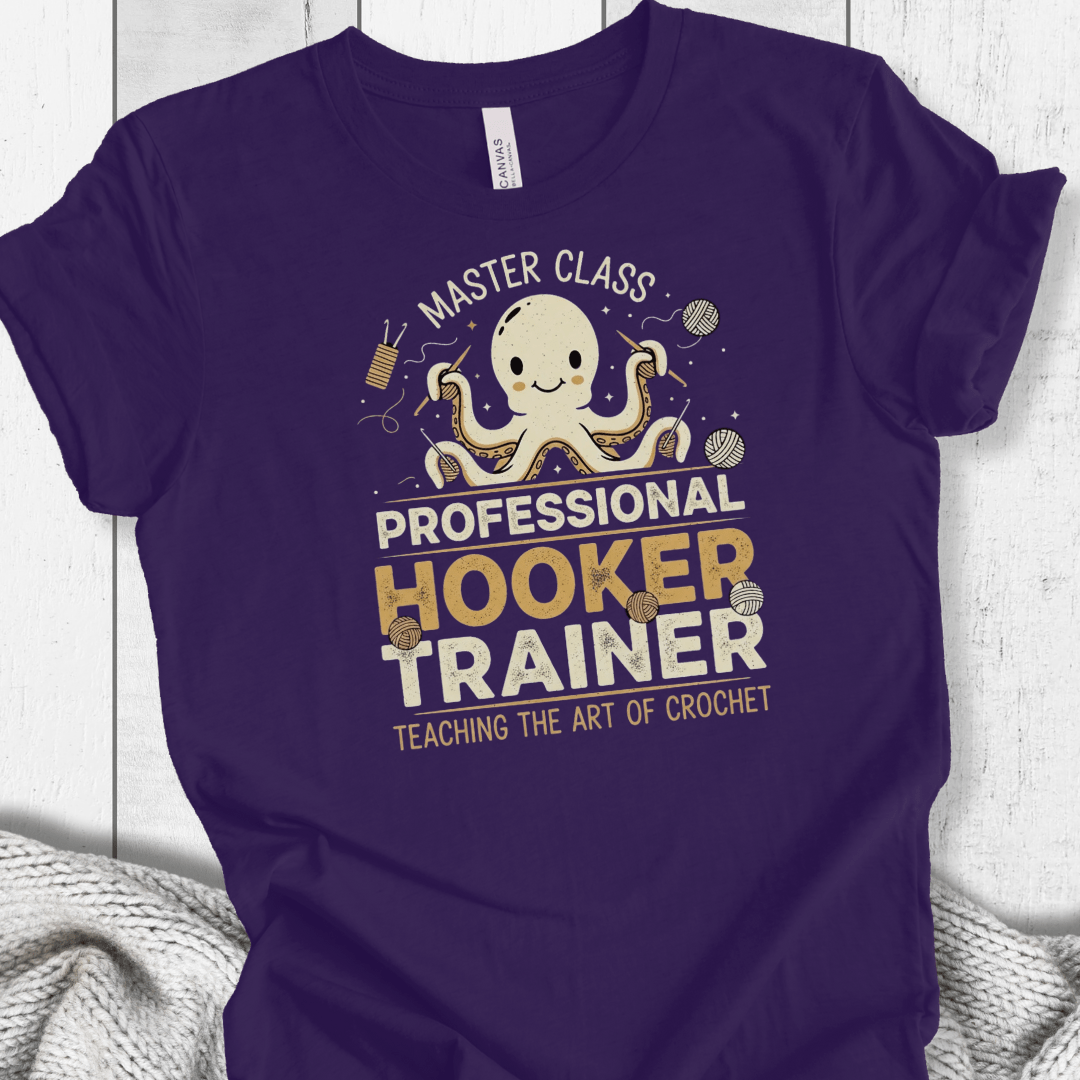 Hooker Trainer T-Shirt Purple / XS