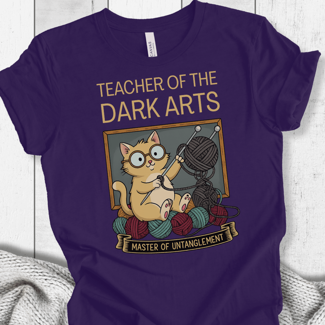 Teacher of the Dark Arts T-Shirt Purple / XS