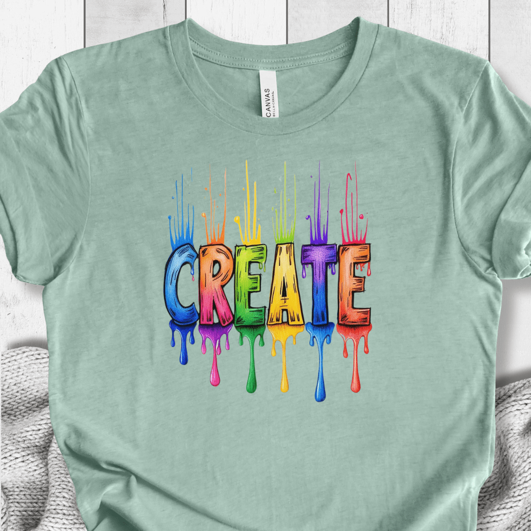 Rainbow Create T-Shirt Sea Breeze / S